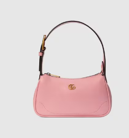 Gucci Aphrodite shoulder bag with Double G 739076 pink