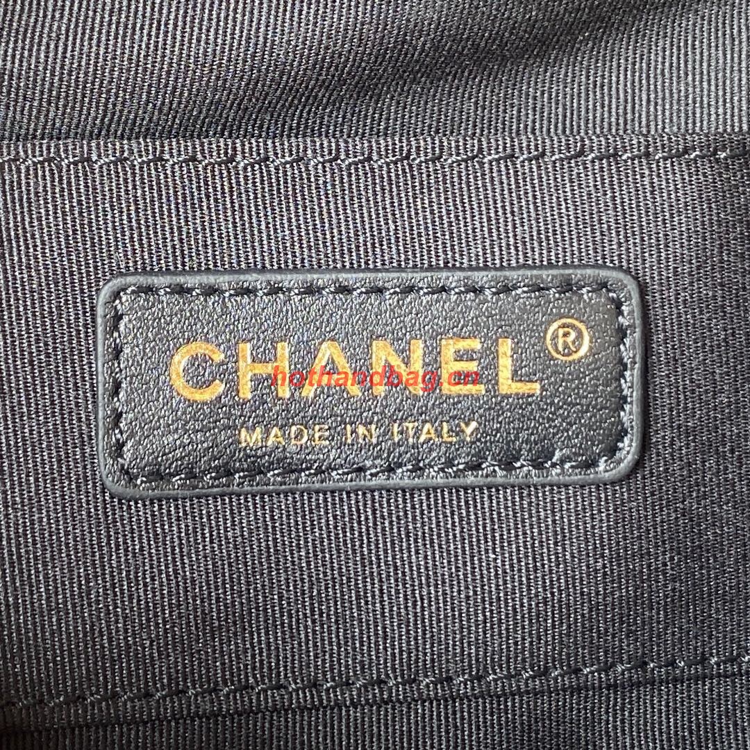 Chanel MINI BACKPACK AS3787 bLACK
