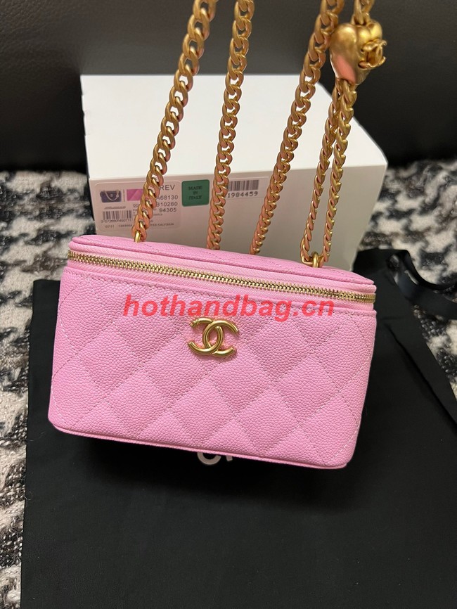 Chanel VANITY WITH CHAIN AP3120 pink