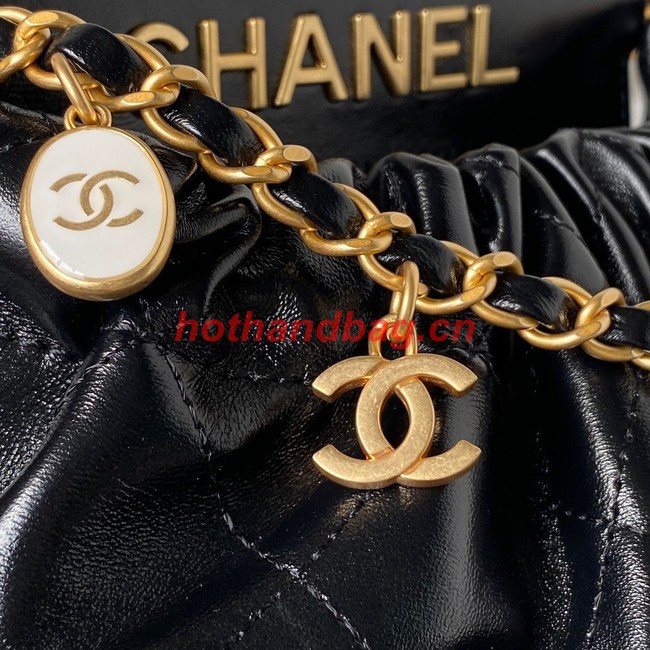 Chanel SMALL BUCKET BAG AS3793 BLACK