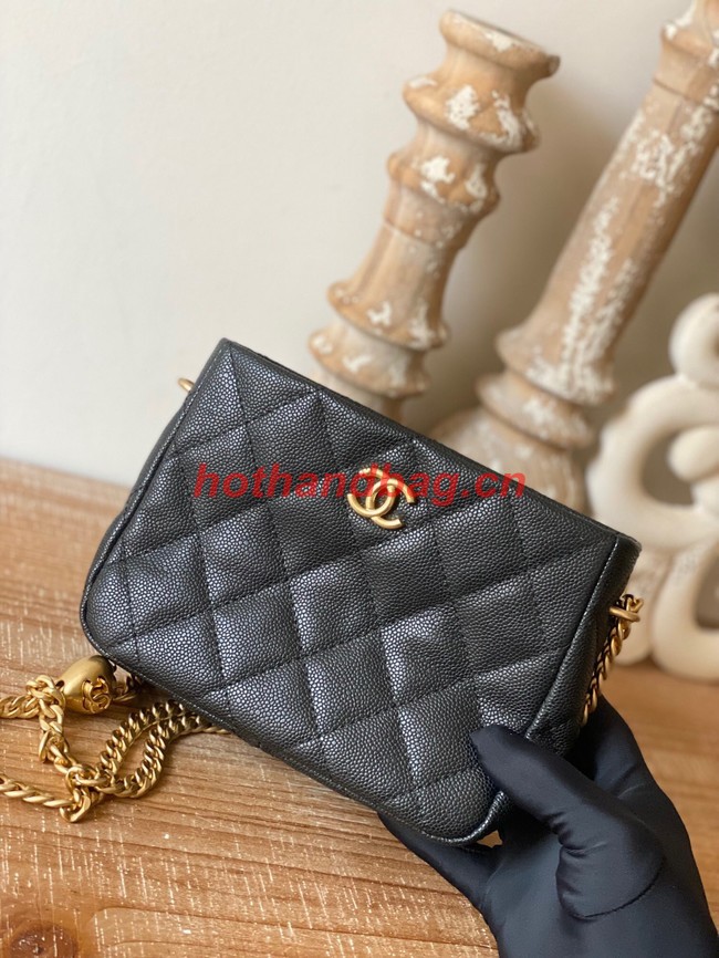 Chanel Shoulder Bag AS3830 black