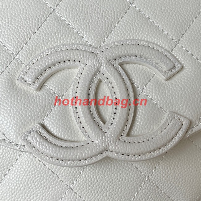 Chanel Shoulder Bag AS3867 white