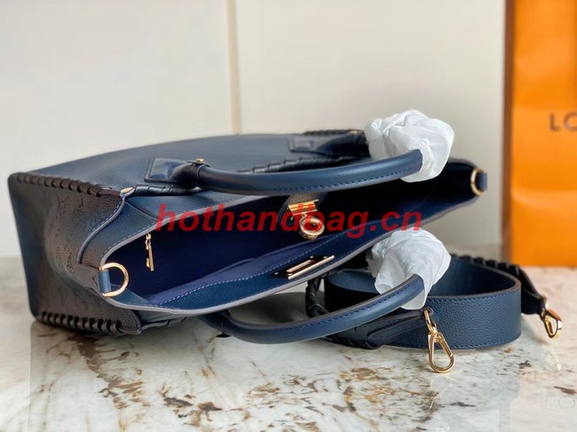 Louis Vuitton On My Side MM M21569 Navy Blue