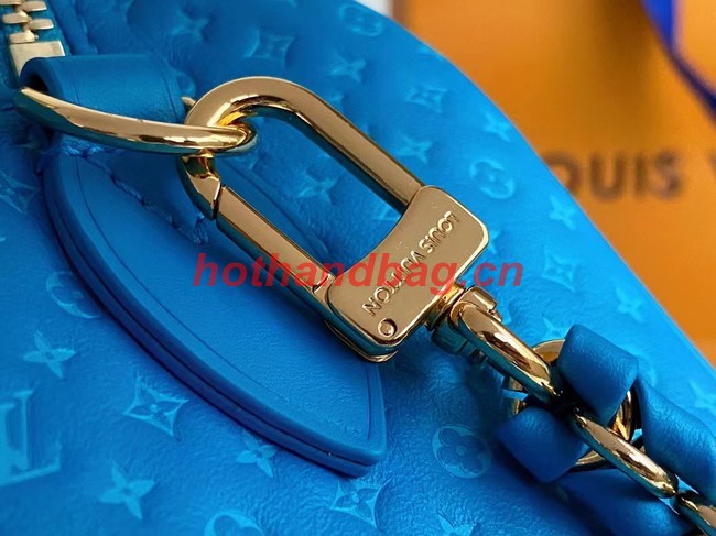 Louis Vuitton Speedy Bandouliere 20 M22595 Blue