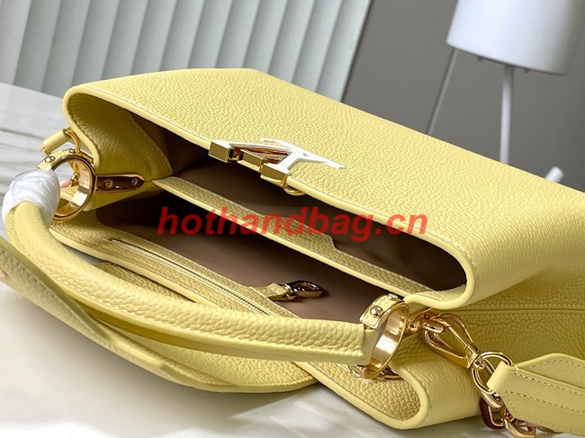 Louis Vuitton Capucines MM M21652 yellow