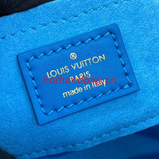 Louis Vuitton Monogram Clutch M22327 blue
