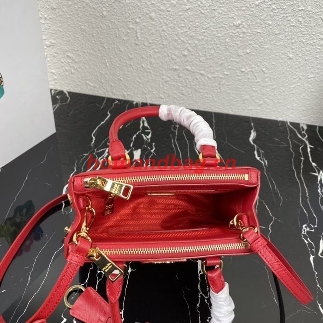 Prada Galleria Saffiano leather mini-bag 1BA906 red