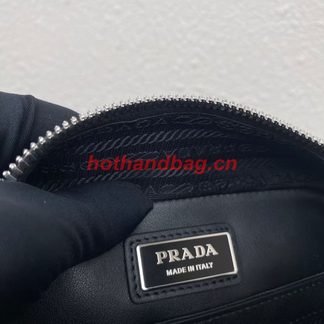 Prada Saffiano leather shoulder bag 2VH154 black