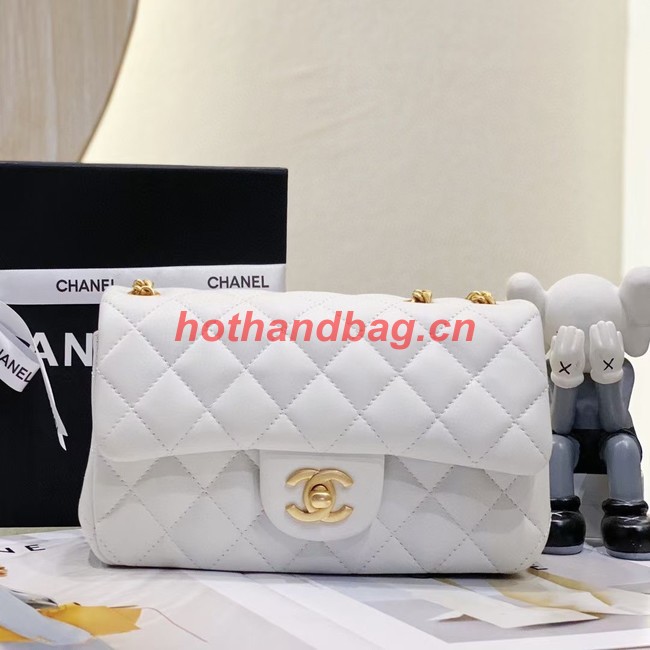 Chanel MINI FLAP BAG AS1116 WHITE