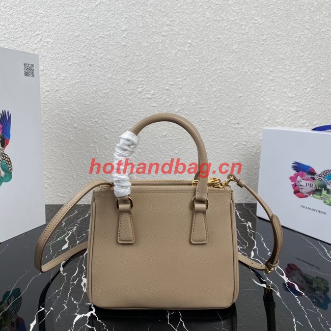 Prada Galleria Saffiano leather mini-bag 1BA906 apricot