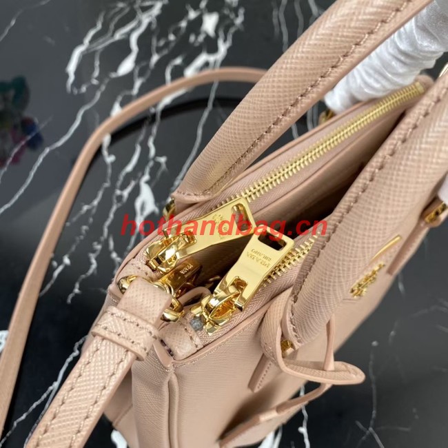 Prada Galleria Saffiano leather mini-bag 1BA906 nude
