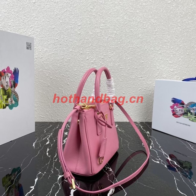Prada Galleria Saffiano leather mini-bag 1BA906 pink