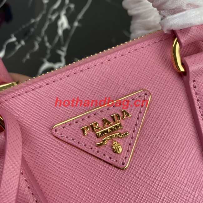 Prada Galleria Saffiano leather mini-bag 1BA906 pink