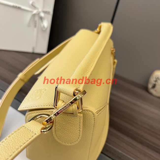 Loewe Puzzle Bag Leather 1209 yellow