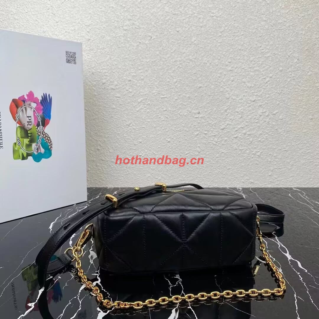 Prada Small nappa leather bag 1HH097 black