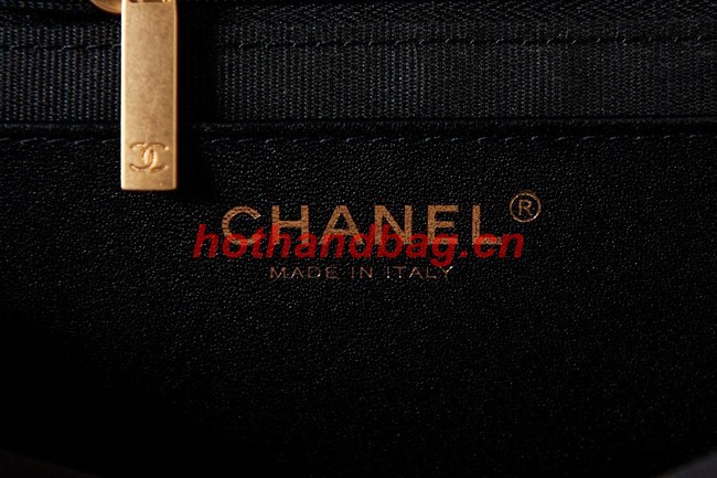 Chanel BOWLING BAG AS3740 black