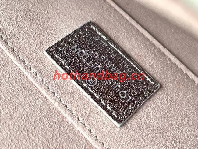 Louis Vuitton Leather DAUPHINE M21740 silvery grey