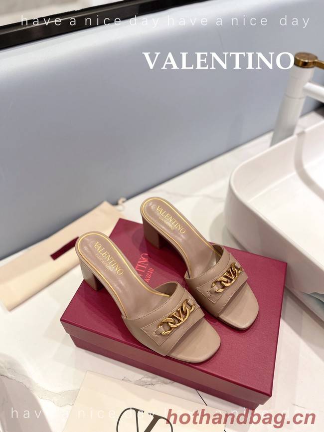 Valentino slippers heel height 5.5CM 93326-1