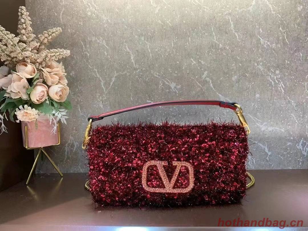 VALENTINO LOCO Imitation crystal handbag 0K30-1