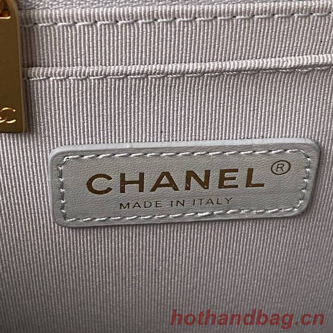 Chanel SMALL FLAP BAG AS3932 LIGHT BLUE