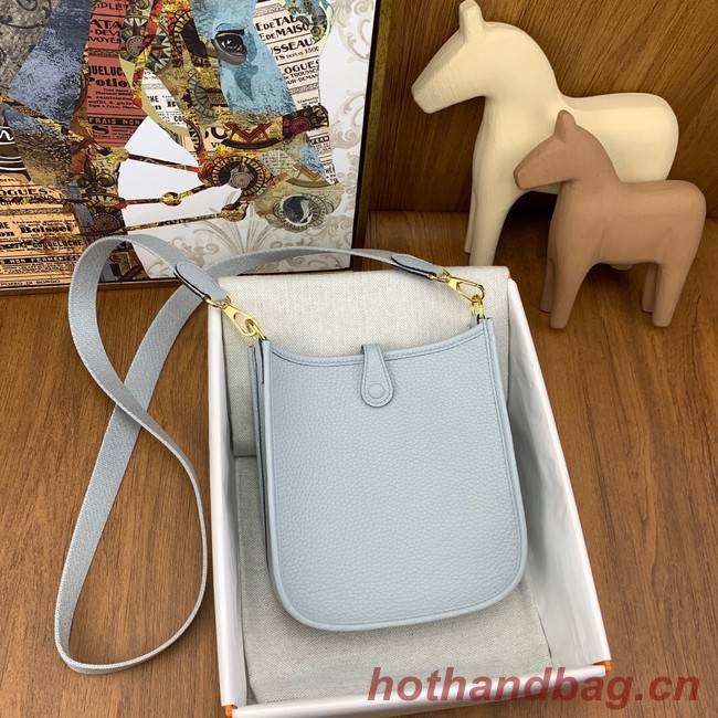 Hermes Evelyne original togo leather mini Shoulder Bag H15655-2