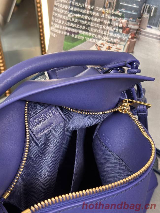 Loewe Puzzle Bag Leather 1209 blue