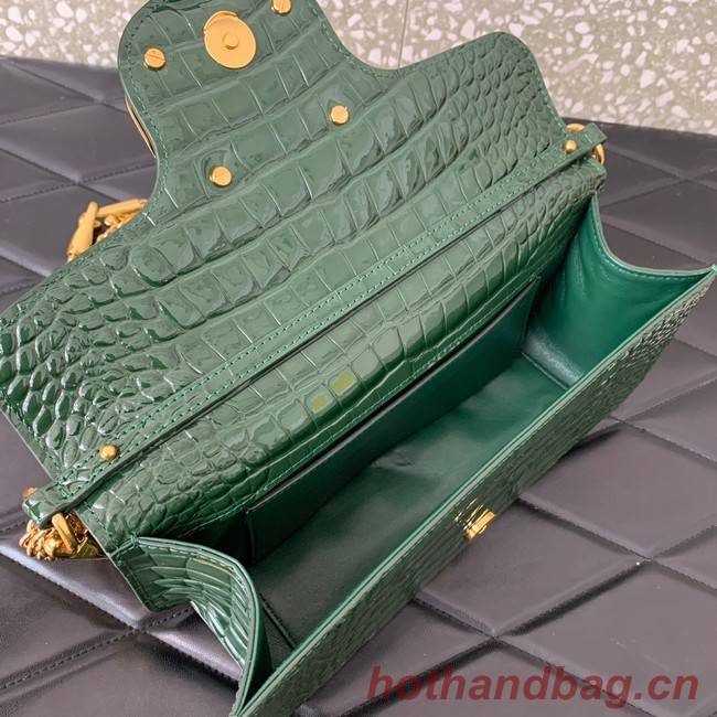 VALENTINO GARAVANI Loco Calf leather bag 2A0K30 green