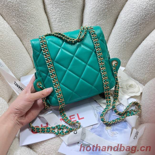 Chanel BACKPACK AS3884 green