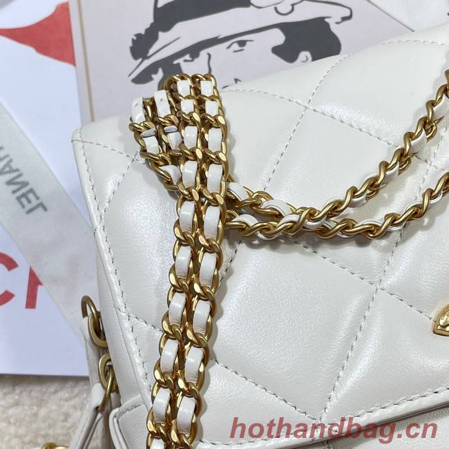 Chanel BACKPACK AS3884 white