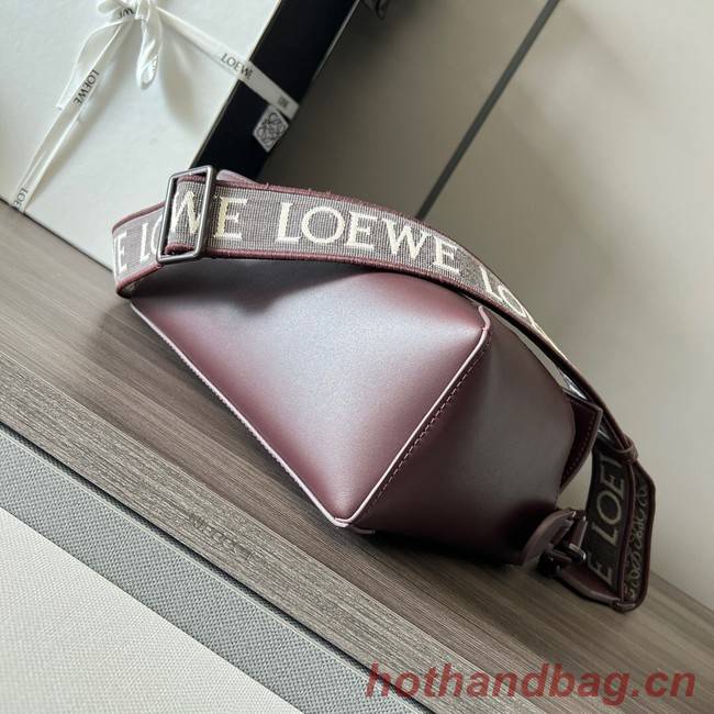 Loewe Puzzle Bag Leather 052239 wine