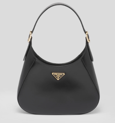 Prada Leather shoulder bag 1BC179 black