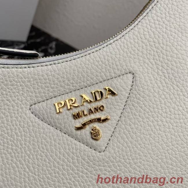 Prada Leather shoulder bag 1BH193 white