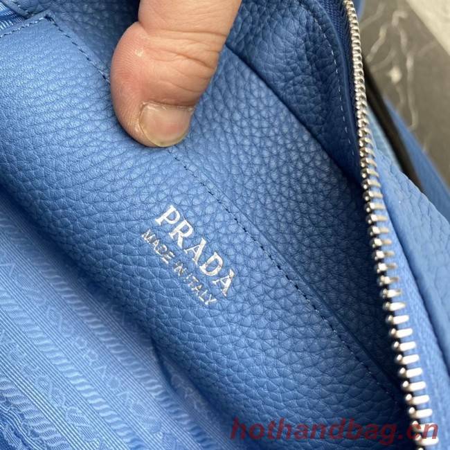 Prada Leather shoulder bag 1BH192 blue