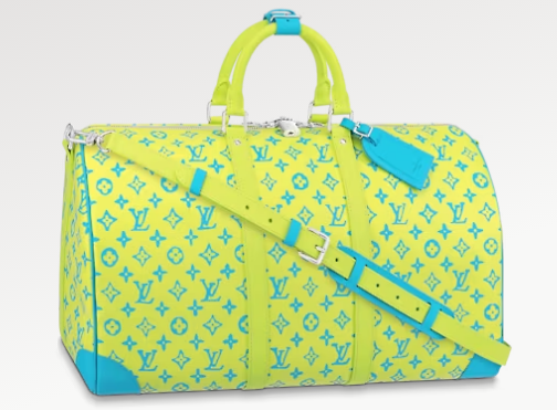 Louis Vuitton Keepall Bandouliere 50 M21869 Lime Green