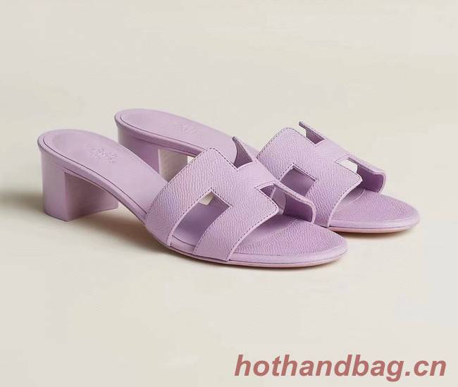 Hermes Womens leather slipper 93418-1