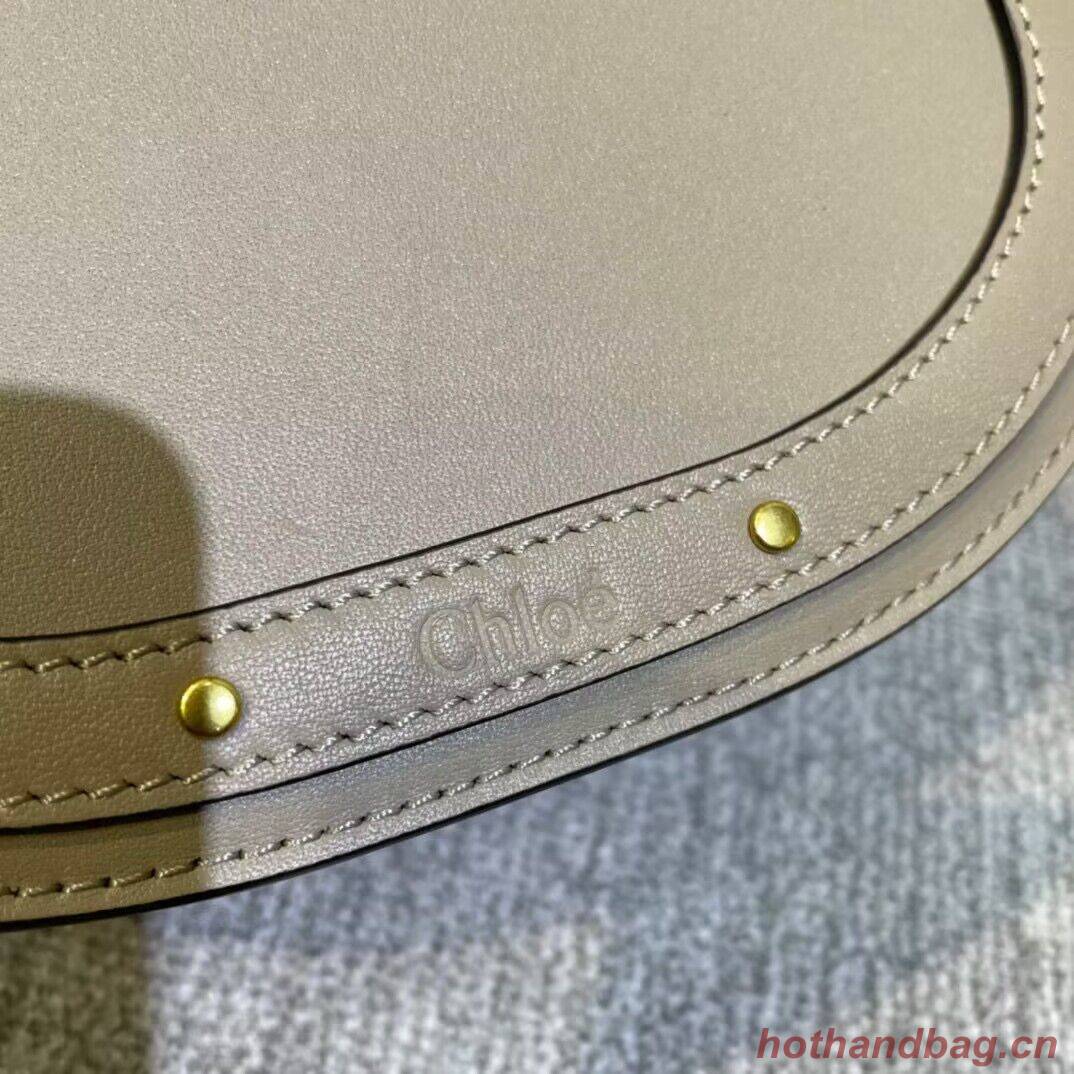 Chloe Nile Bracelet Minaudiere Original Leather 6011 Gray
