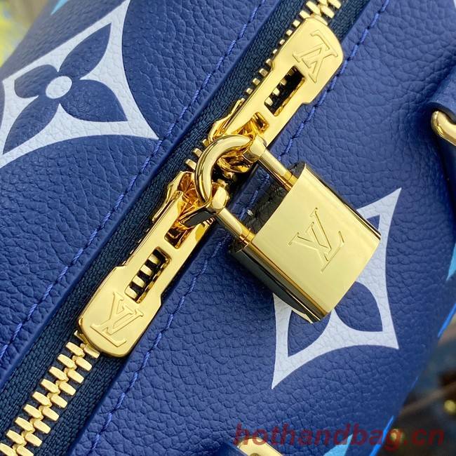 Louis Vuitton Speedy Bandouliere 20 M46517 Blue