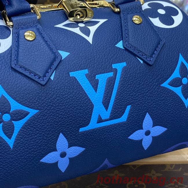 Louis Vuitton Speedy Bandouliere 20 M46517 Blue