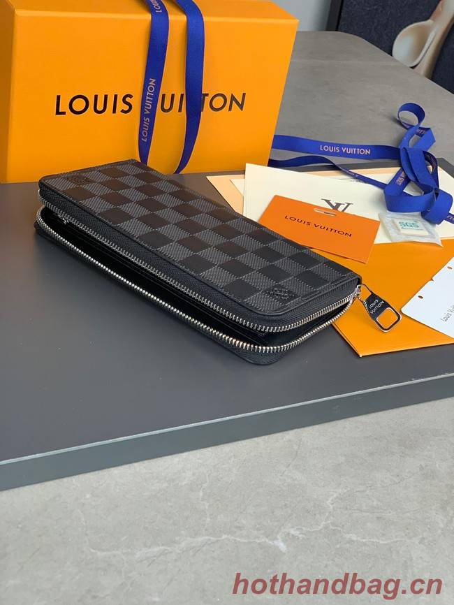 Louis Vuitton Calf leather ZIPPY WALLET N60015