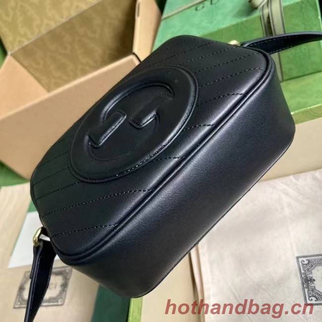GUCCI BLONDIE SMALL SHOULDER BAG 742360 black