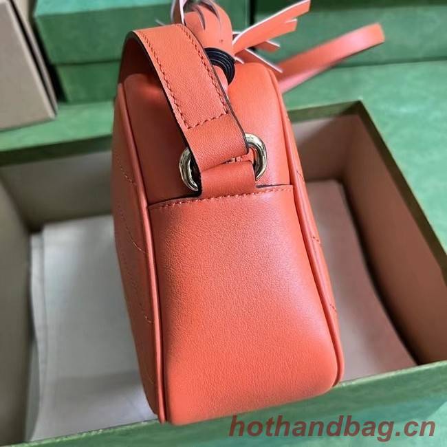 GUCCI BLONDIE SMALL SHOULDER BAG 742360 orange
