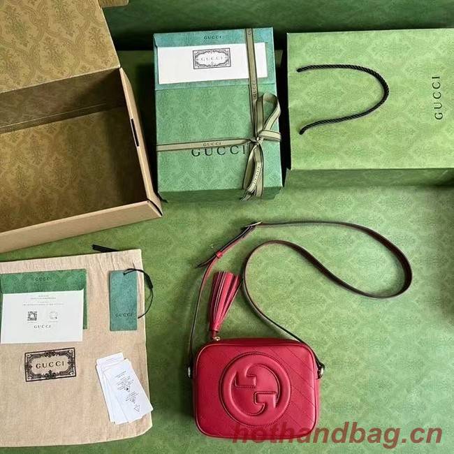 GUCCI BLONDIE SMALL SHOULDER BAG 742360 rose