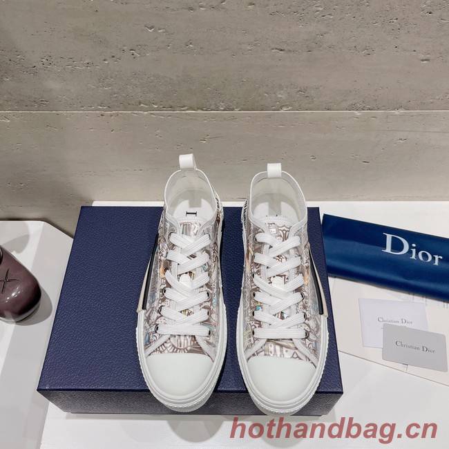 WALK N DIOR PLATFORM SNEAKER Dior Oblique Embroidered Cotton 93516-4