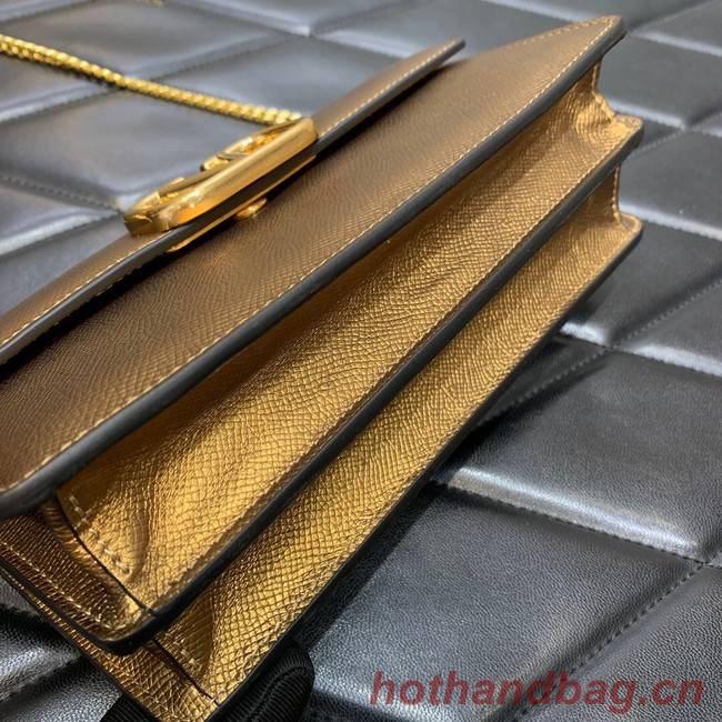 VALENTINO Garavani Rockstud Calfskin Chain bag 0S93VL Brass