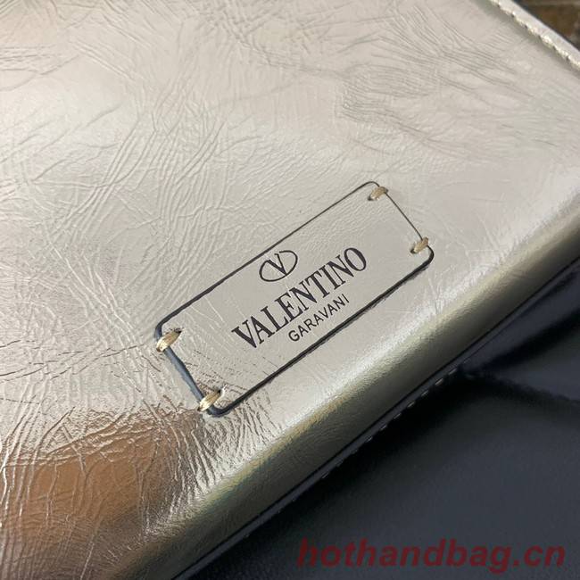 VALENTINO VSLING nano Calfskin Shoulder bag GW46R silver