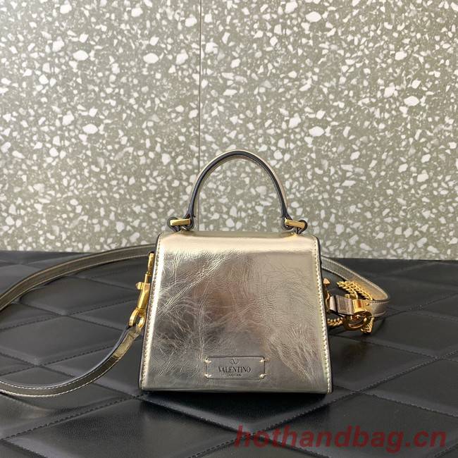VALENTINO VSLING nano Calfskin Shoulder bag GW46R silver