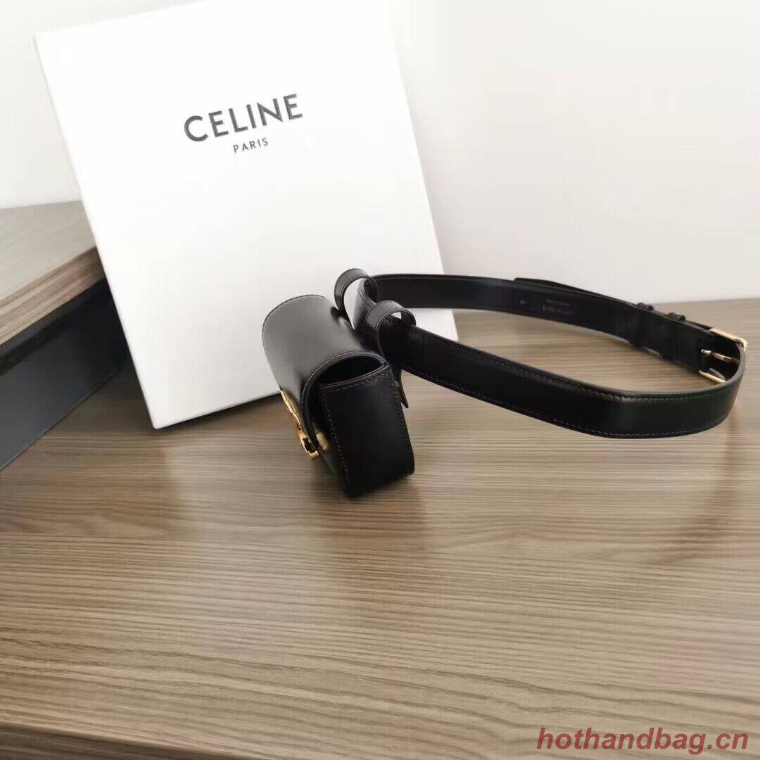 Celine Original Leather Belt Bag C3012 Black