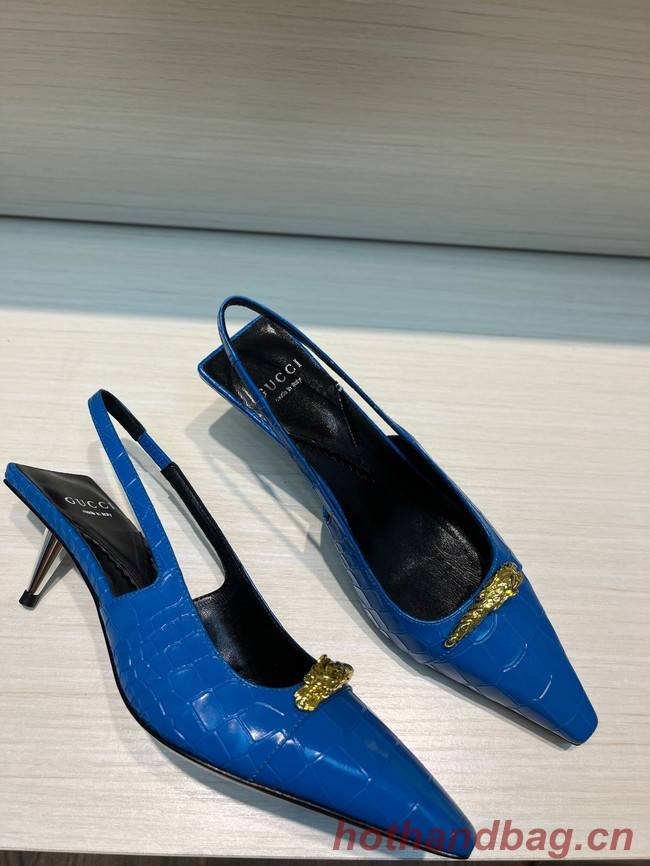 Gucci WOMENS SLINGBACK PUMP heel height 5.5CM 93551-8