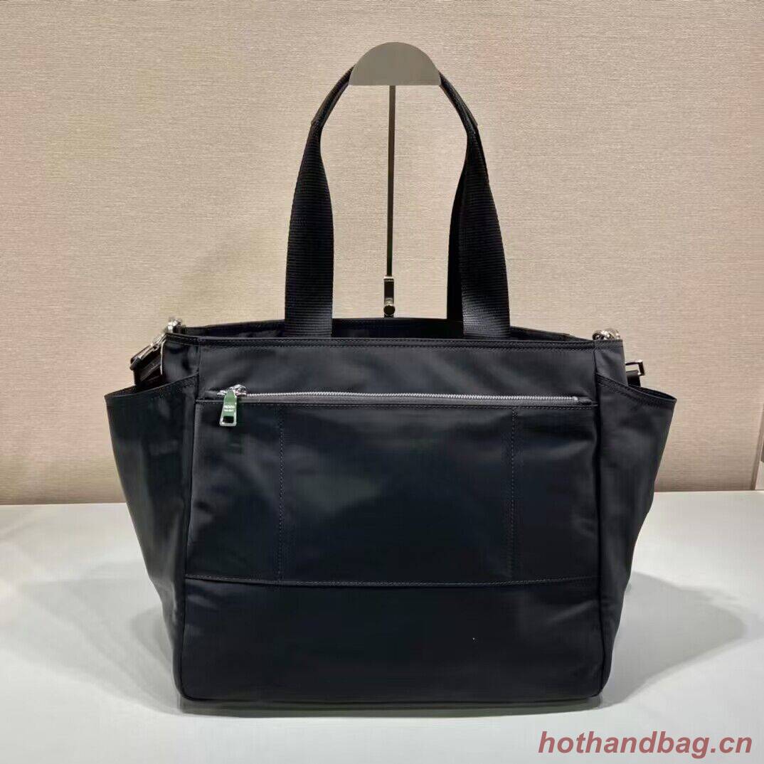 Prada Re-Nylon Tote Shopping Mami Bag 1BG102 Black