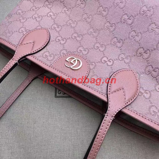 GUCCI OPHIDIA SMALL TOTE BAG 742102 pink